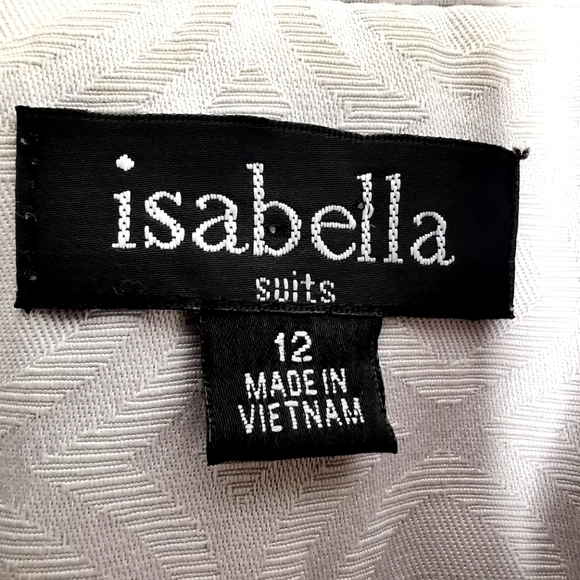 Isabella Women's 12 Suit and Skirt Formal Wear Set Vintage High Quality Circular - Picture 7 of 16